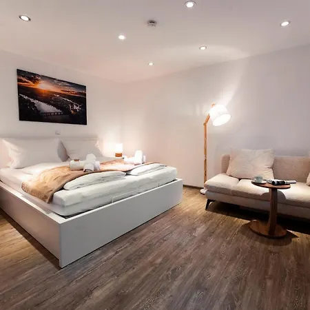 Moderne Stadtwohnung An Der Fussgaengerzone, Smart Tv, Kingsize-bett, Couch, Kueche Πασάου